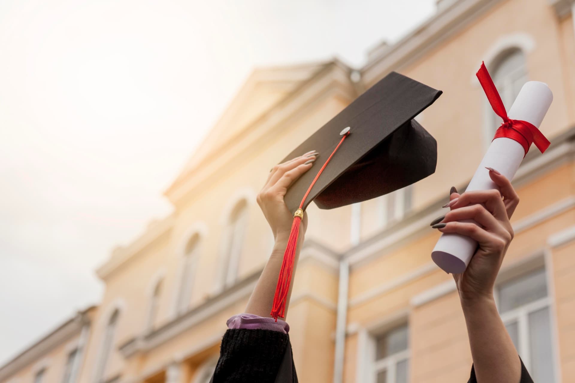 Graduates celebrating scholarship success in Australia
