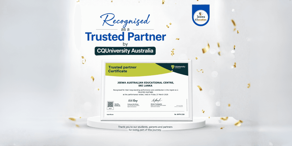 Jeewa Education recognised as a Trusted Partner by CQUniversity Australia