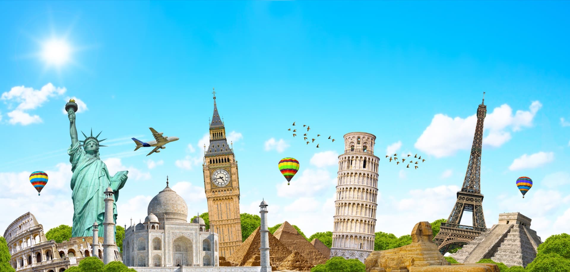 Landmarks from around the world